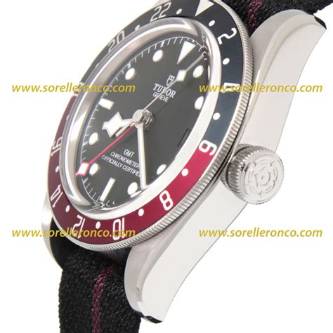 cinturino caucciu tudor|Orologio TUDOR Black Bay GMT .